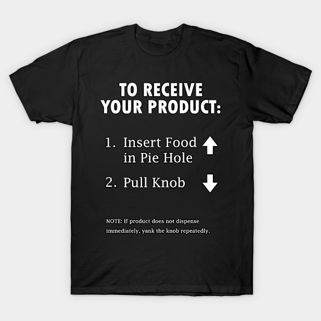 How to operate a Man T-Shirt by MartianGeneral